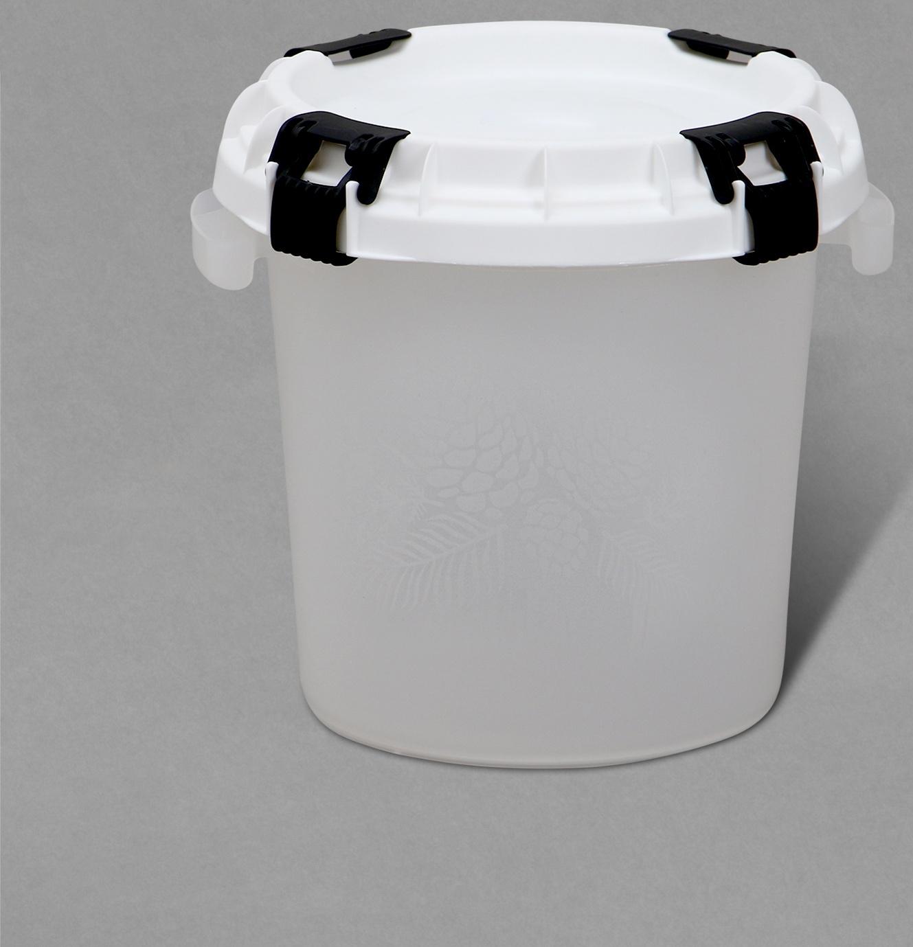 Бак 10 л, пищевой, с герметичной крышкой МИКС