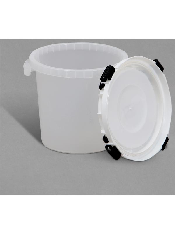 Бак 10 л, пищевой, с герметичной крышкой МИКС