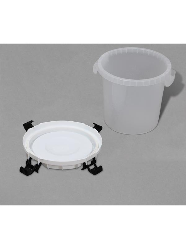 Бак 10 л, пищевой, с герметичной крышкой МИКС