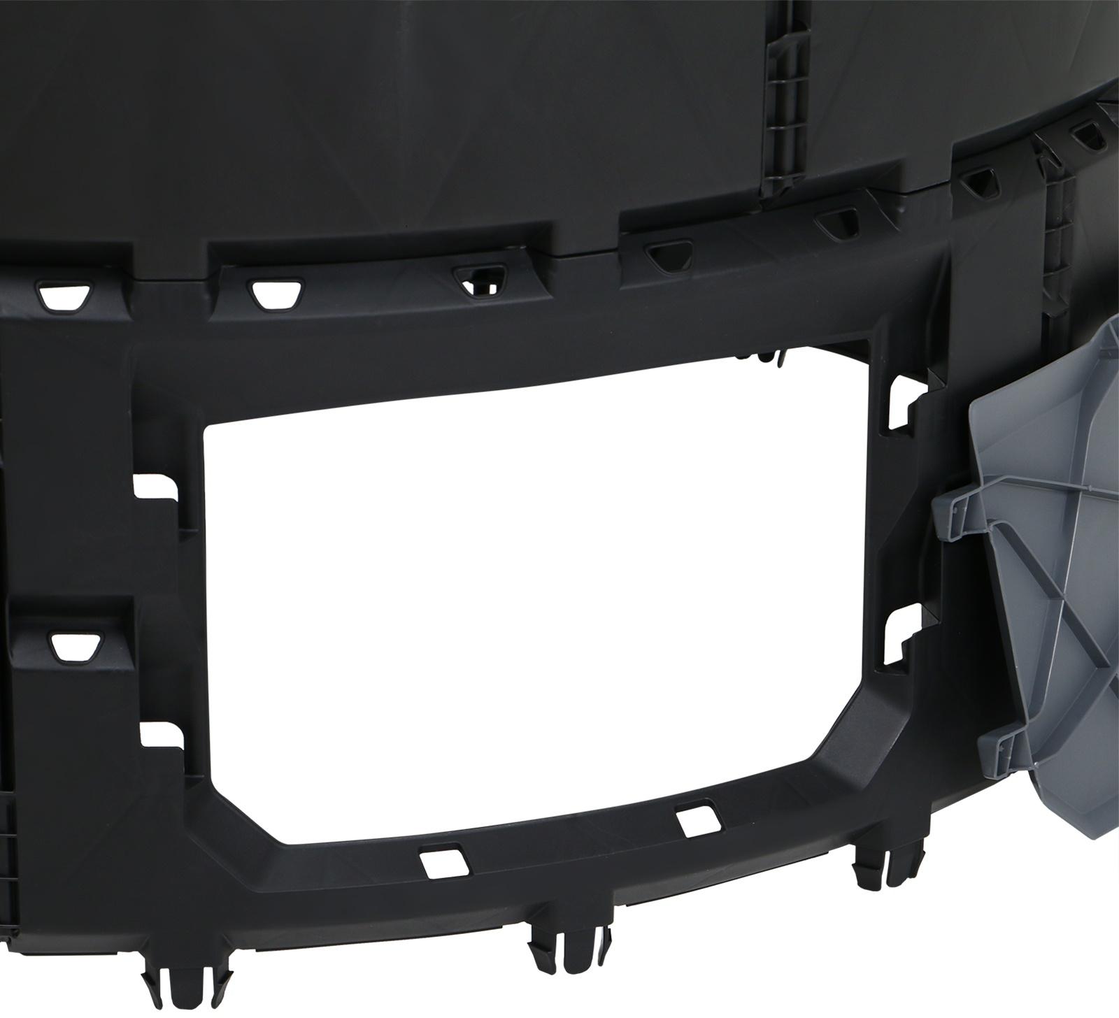 Компостер пластиковый, 800 л, 78 х 108 х 108 см, черный