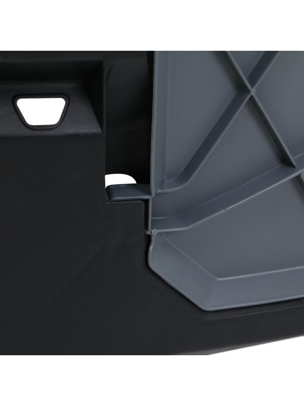 Компостер пластиковый, 800 л, 78 х 108 х 108 см, черный