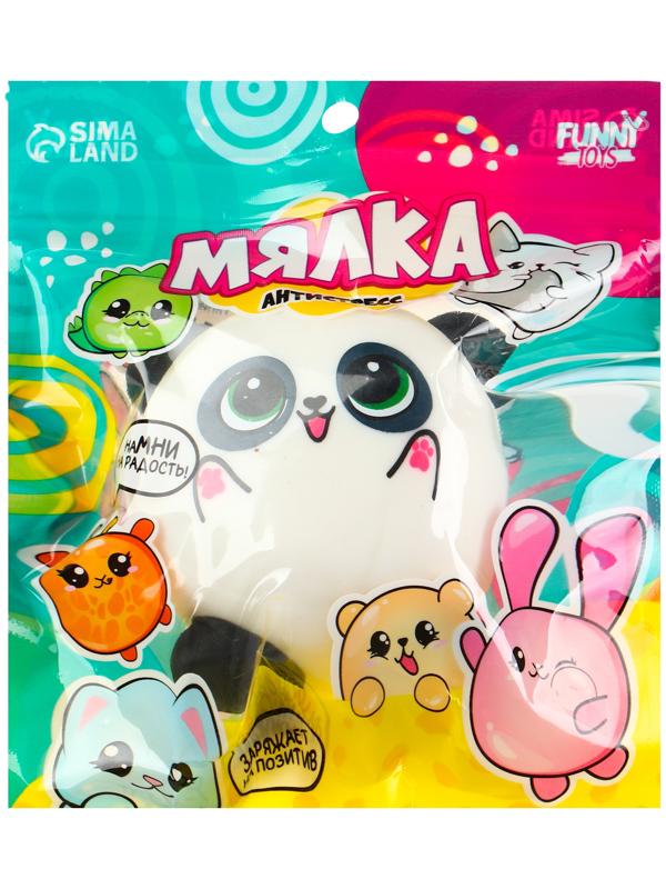 Мялка-антистресс «Пандочка»,с пастой, в пакете