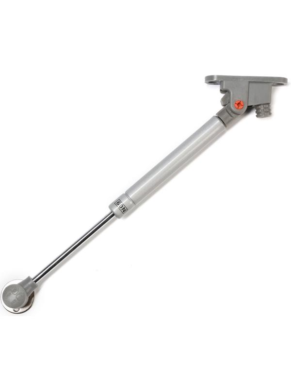 Газлифт 60N CAPPIO, с доводчиком, бесшумное открывание/закрывание, серый