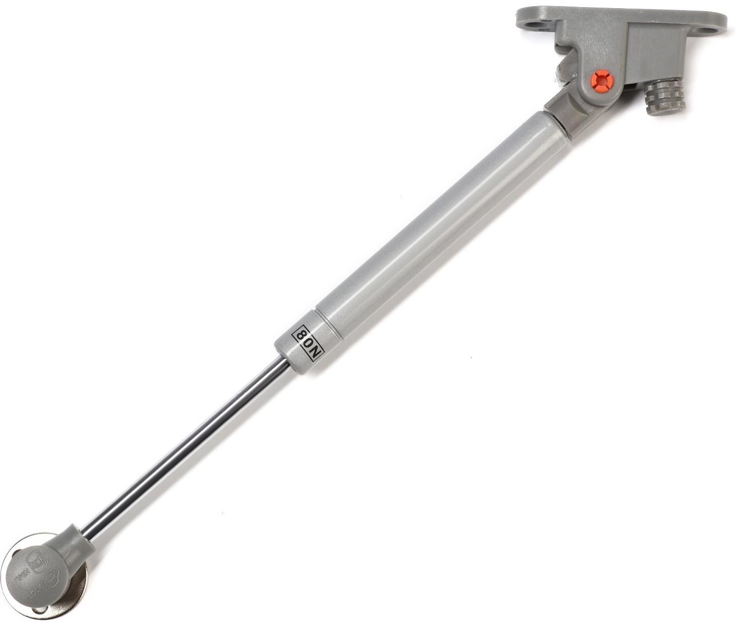 Газлифт 80N CAPPIO, с доводчиком, бесшумное открывание/закрывание, серый