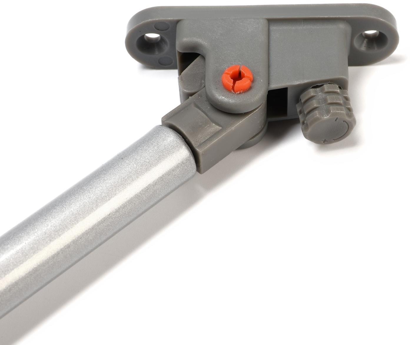 Газлифт 80N CAPPIO, с доводчиком, бесшумное открывание/закрывание, серый