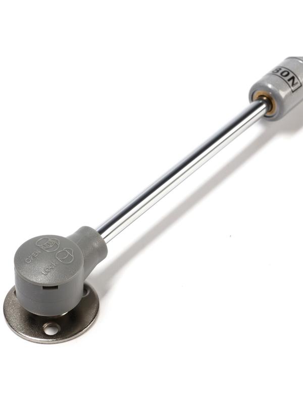 Газлифт 80N CAPPIO, с доводчиком, бесшумное открывание/закрывание, серый