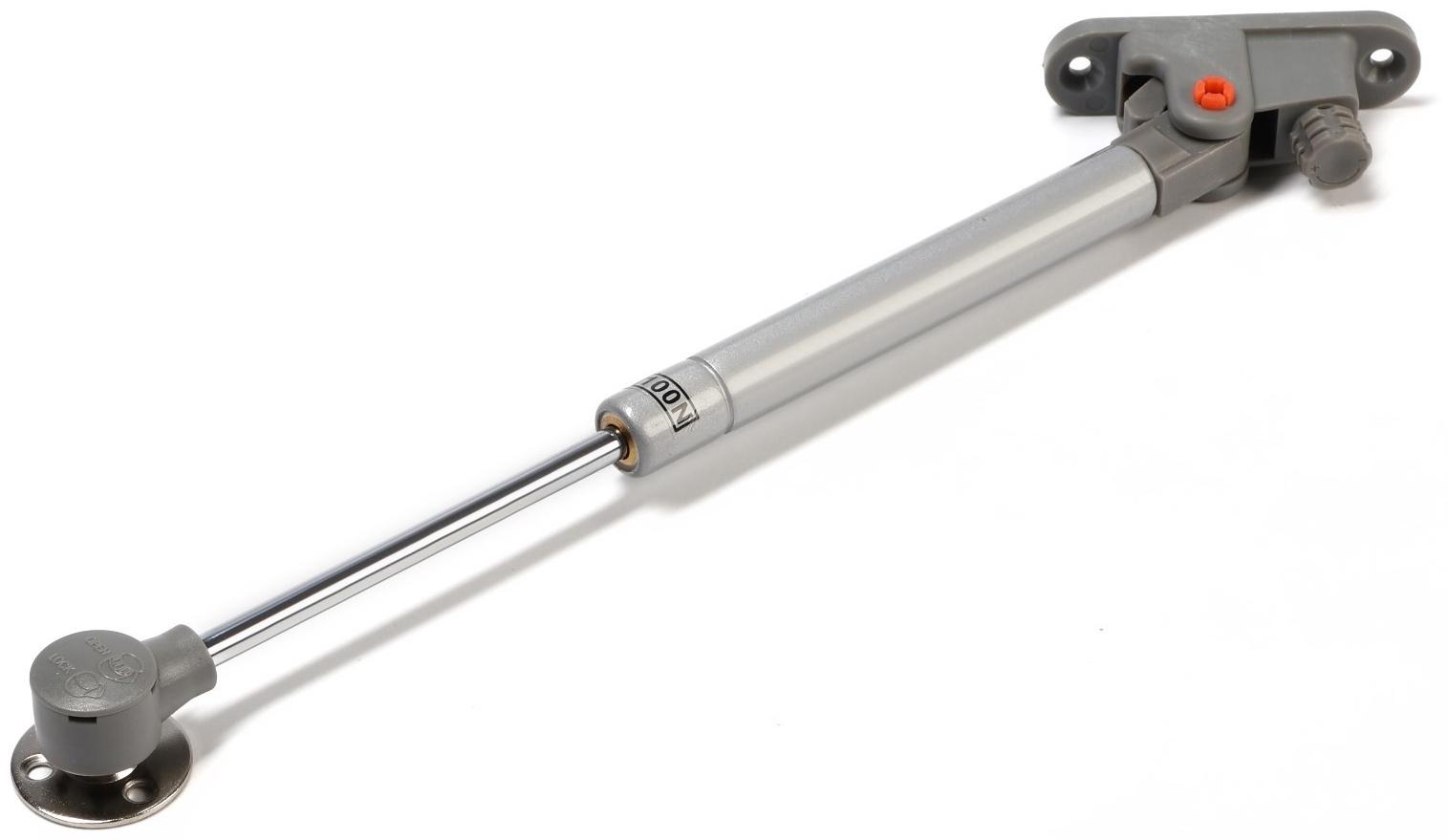 Газлифт 100N CAPPIO, с доводчиком, бесшумное открывание/закрывание, серый