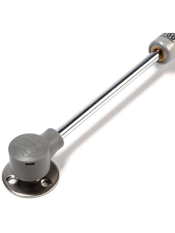 Газлифт 100N CAPPIO, с доводчиком, бесшумное открывание/закрывание, серый