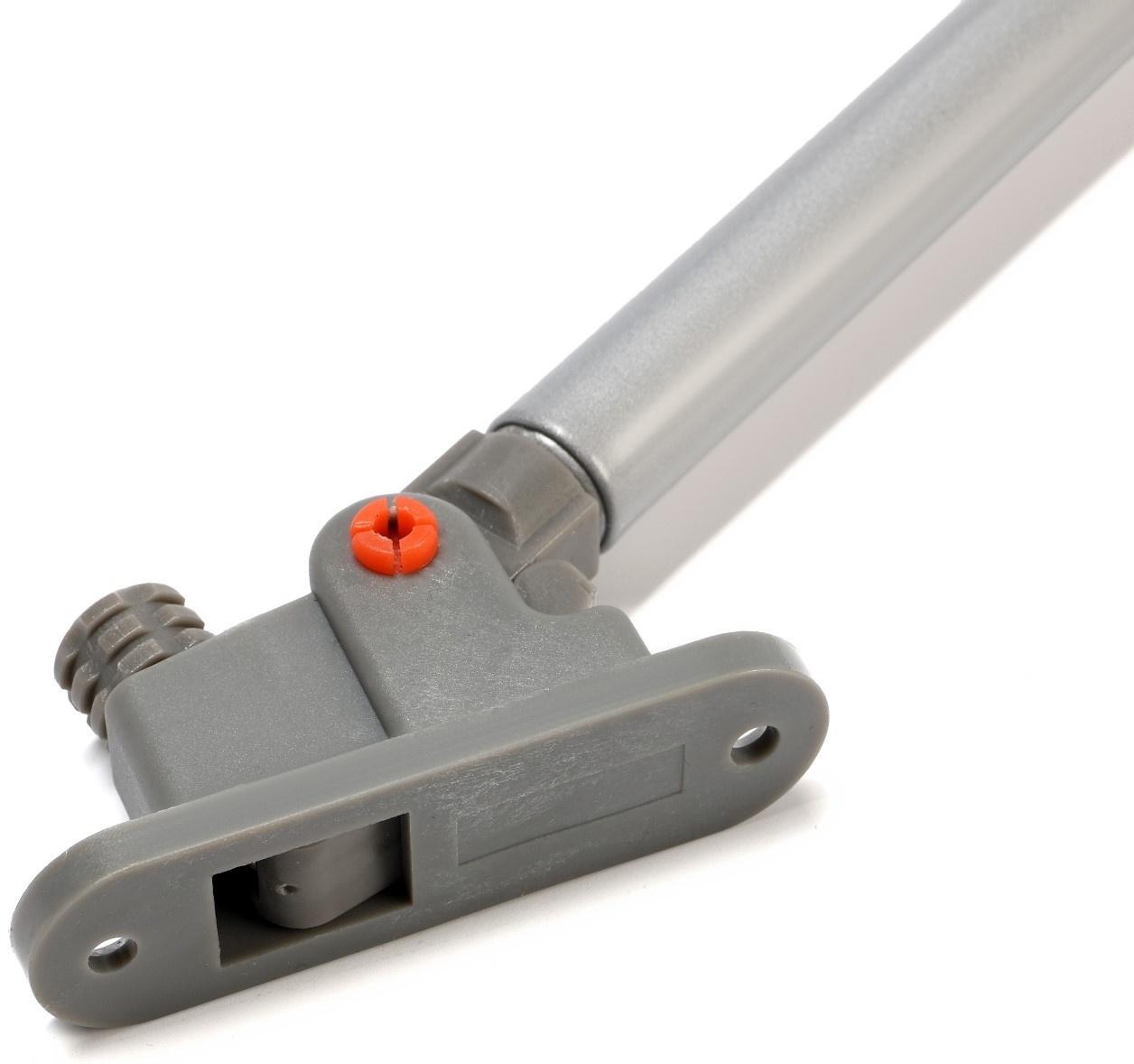 Газлифт 150N CAPPIO, с доводчиком, бесшумное открывание/закрывание, серый