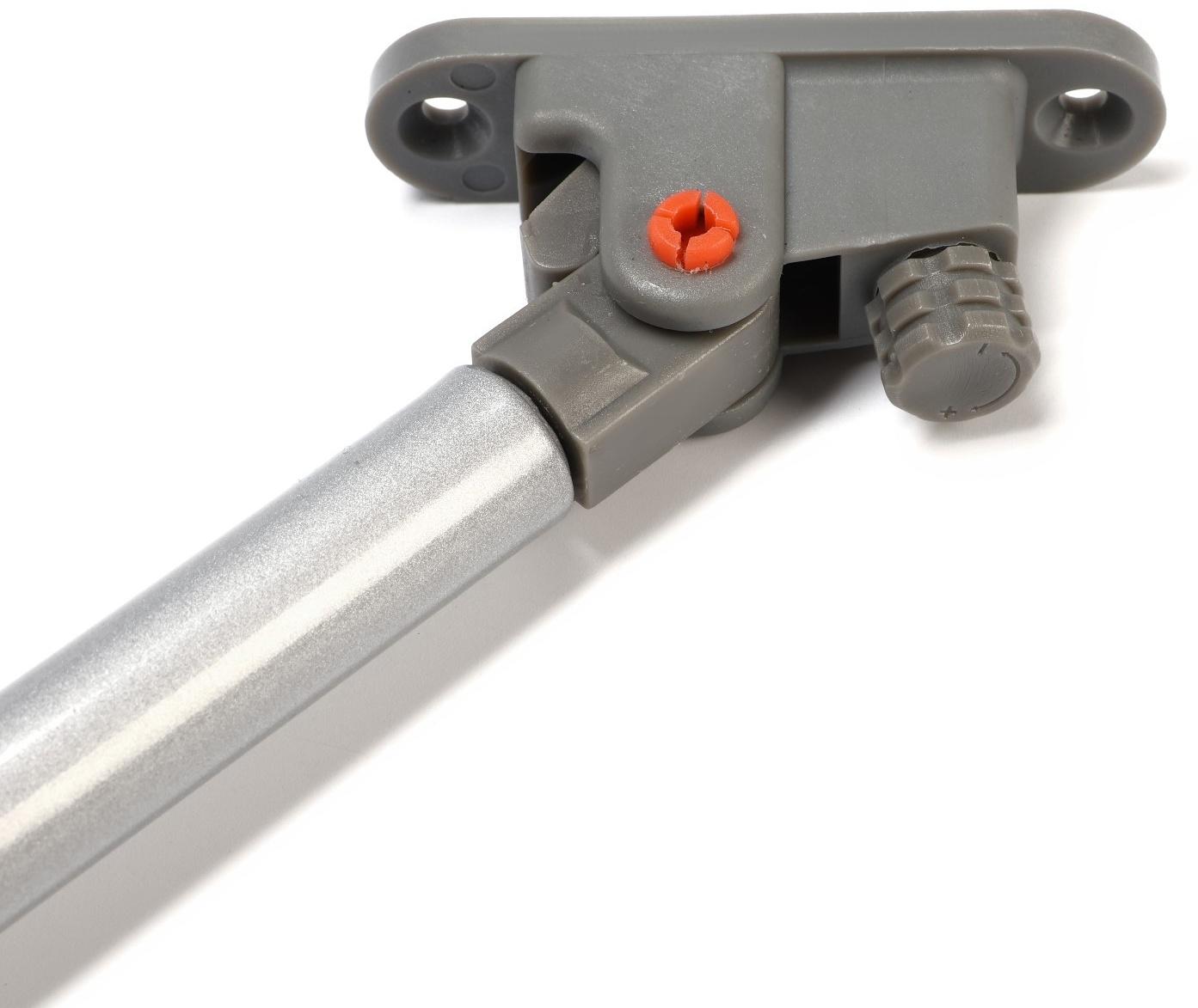 Газлифт 150N CAPPIO, с доводчиком, бесшумное открывание/закрывание, серый