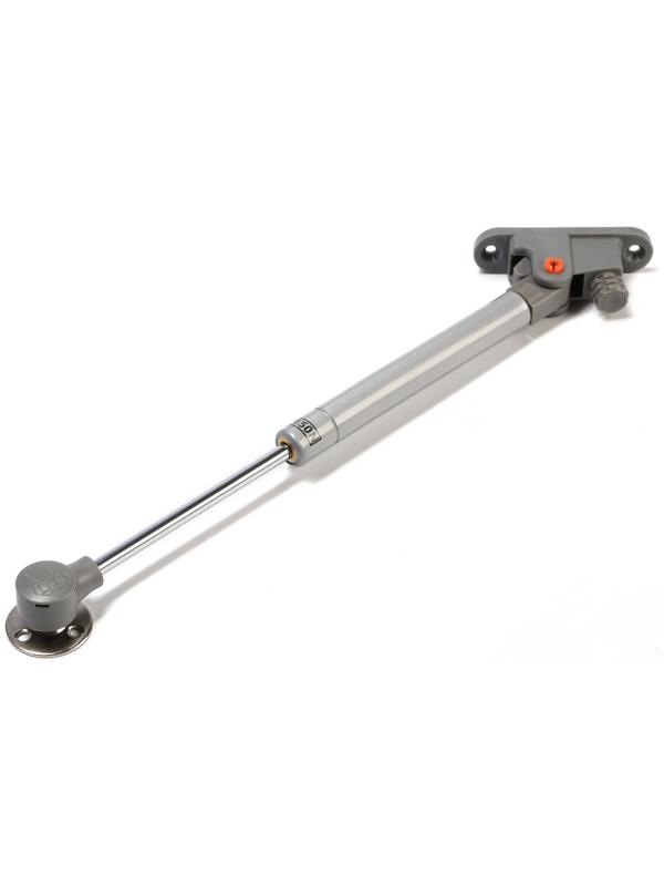 Газлифт 150N CAPPIO, с доводчиком, бесшумное открывание/закрывание, серый