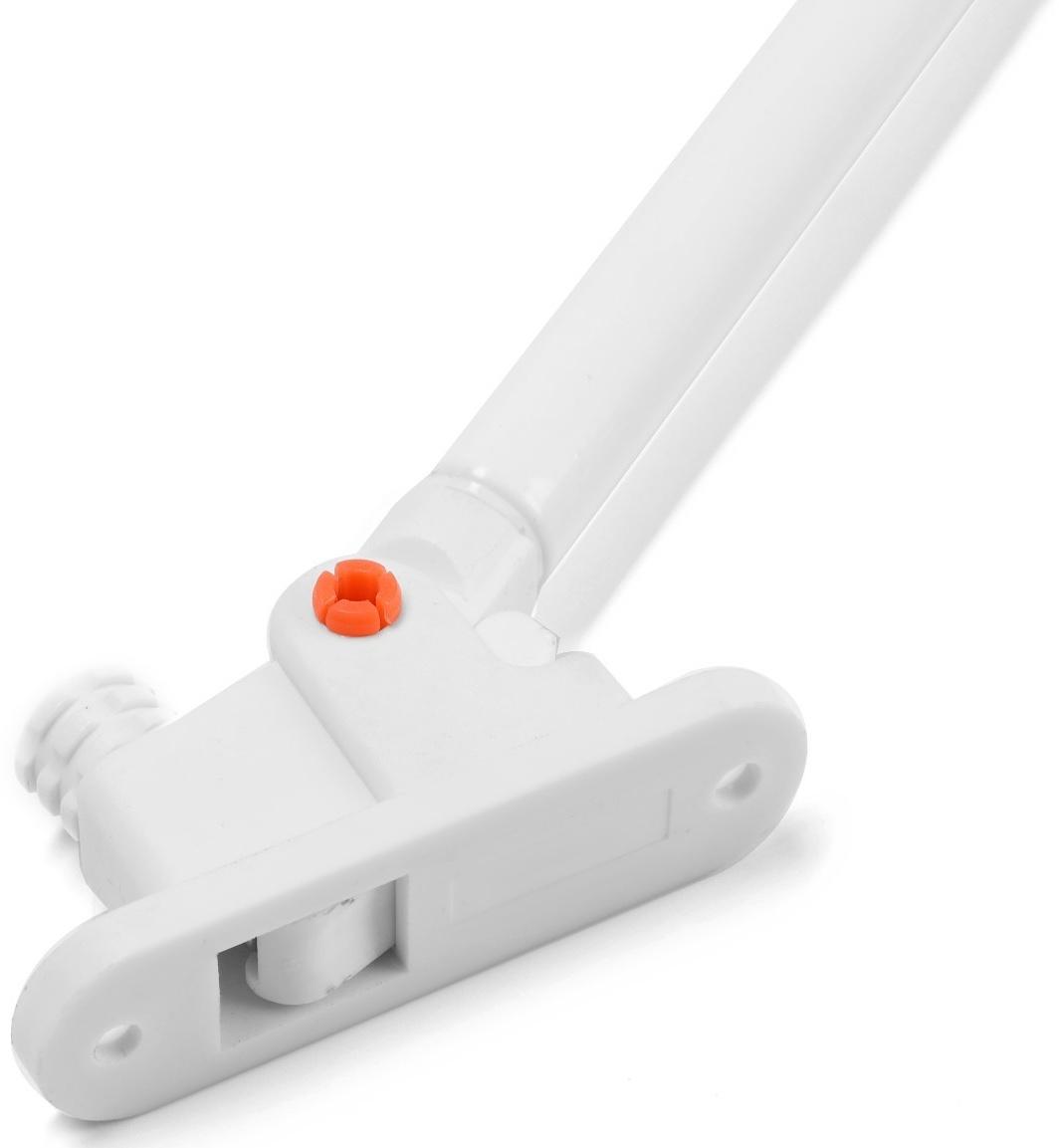 Газлифт 60N CAPPIO, с доводчиком, бесшумное открывание/закрывание, белый