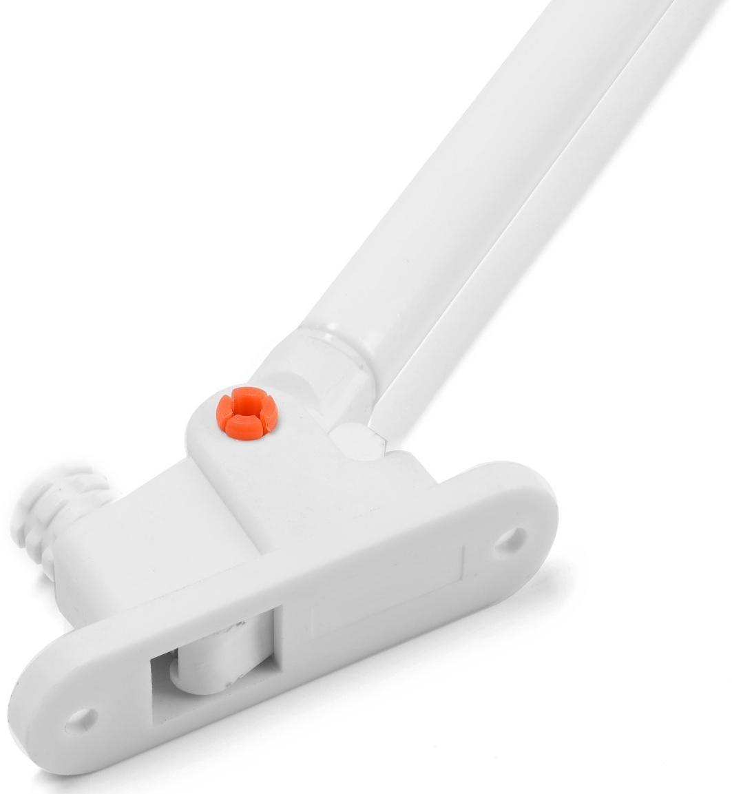 Газлифт 80N CAPPIO, с доводчиком, бесшумное открывание/закрывание, белый