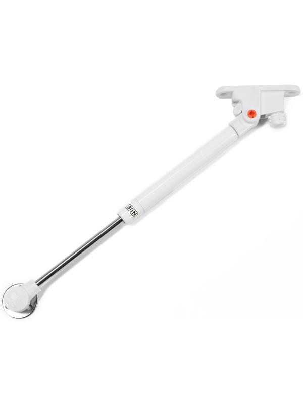 Газлифт 80N CAPPIO, с доводчиком, бесшумное открывание/закрывание, белый