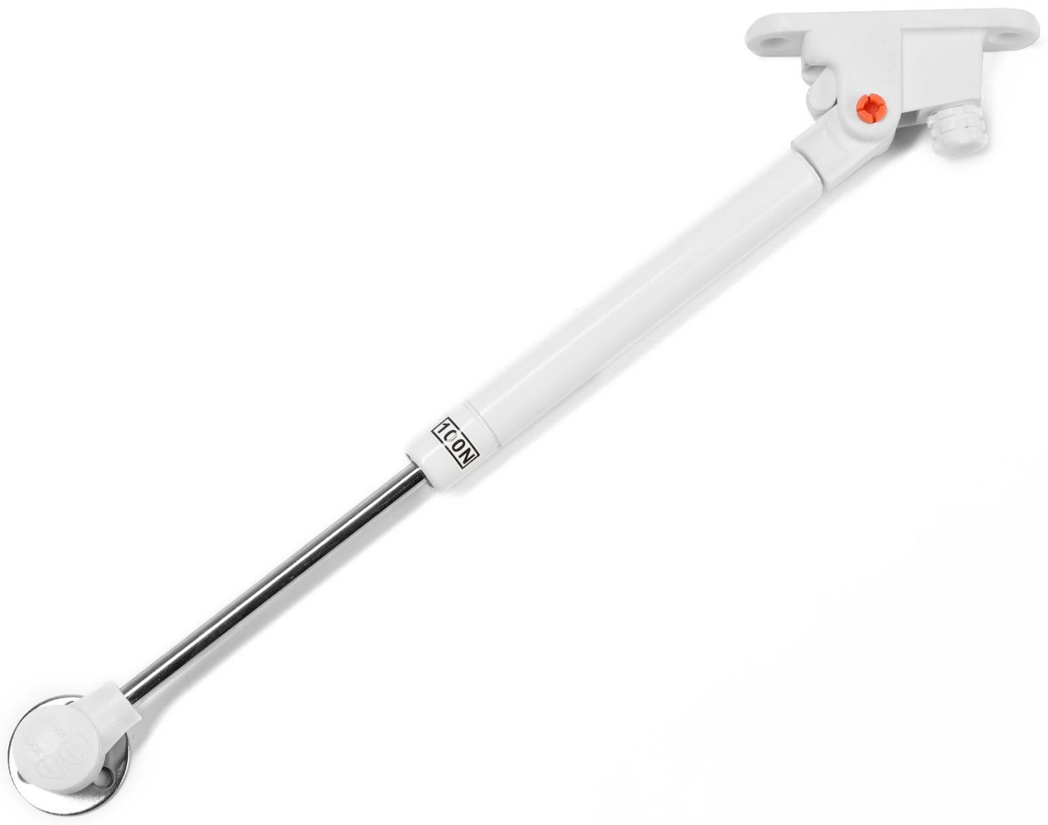 Газлифт 100N CAPPIO, с доводчиком, бесшумное открывание/закрывание, белый