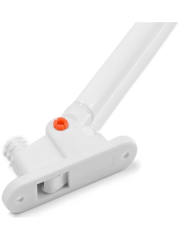 Газлифт 120N CAPPIO, с доводчиком, бесшумное открывание/закрывание, белый