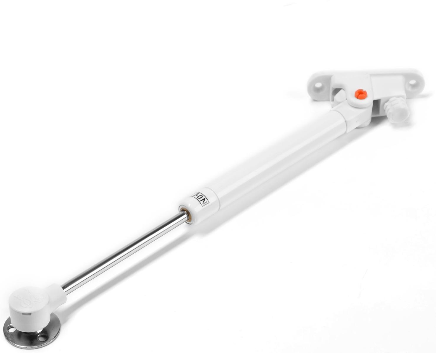 Газлифт 150N CAPPIO, с доводчиком, бесшумное открывание/закрывание, белый