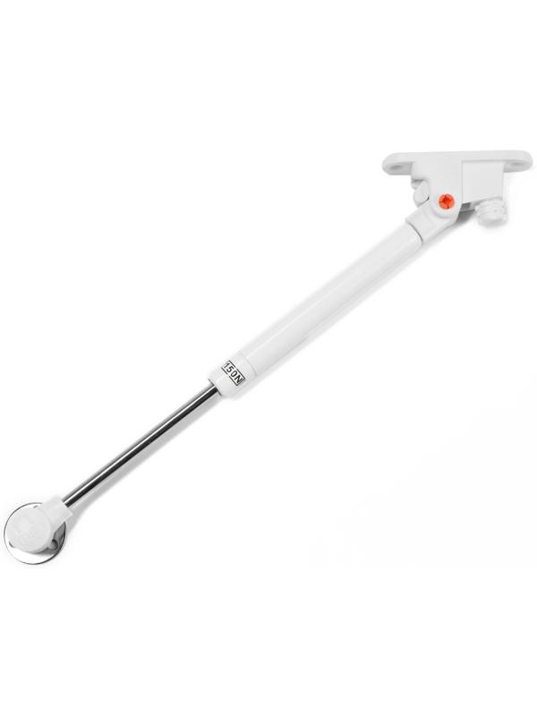 Газлифт 150N CAPPIO, с доводчиком, бесшумное открывание/закрывание, белый