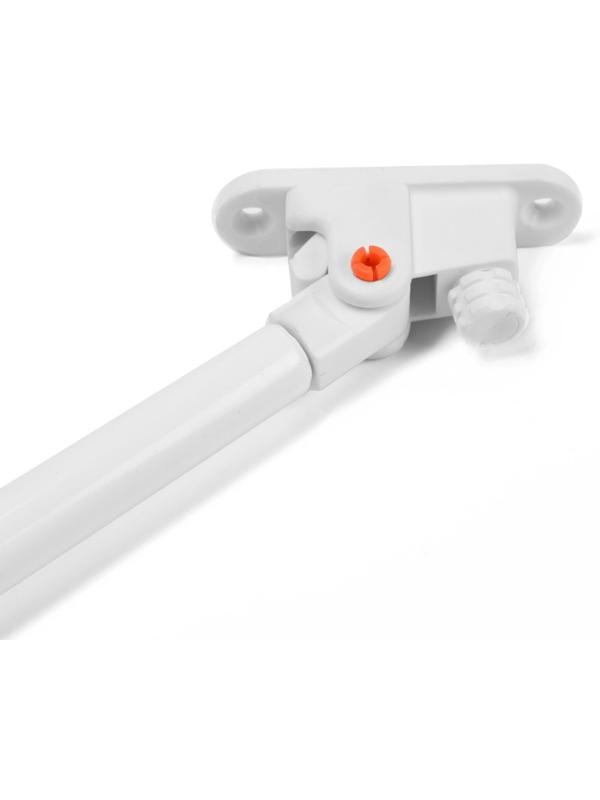 Газлифт 150N CAPPIO, с доводчиком, бесшумное открывание/закрывание, белый