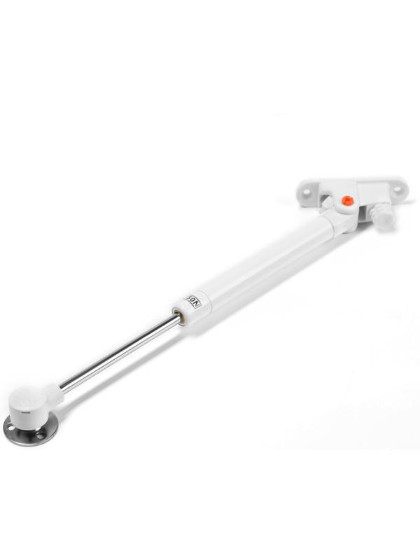 Газлифт 150N CAPPIO, с доводчиком, бесшумное открывание/закрывание, белый