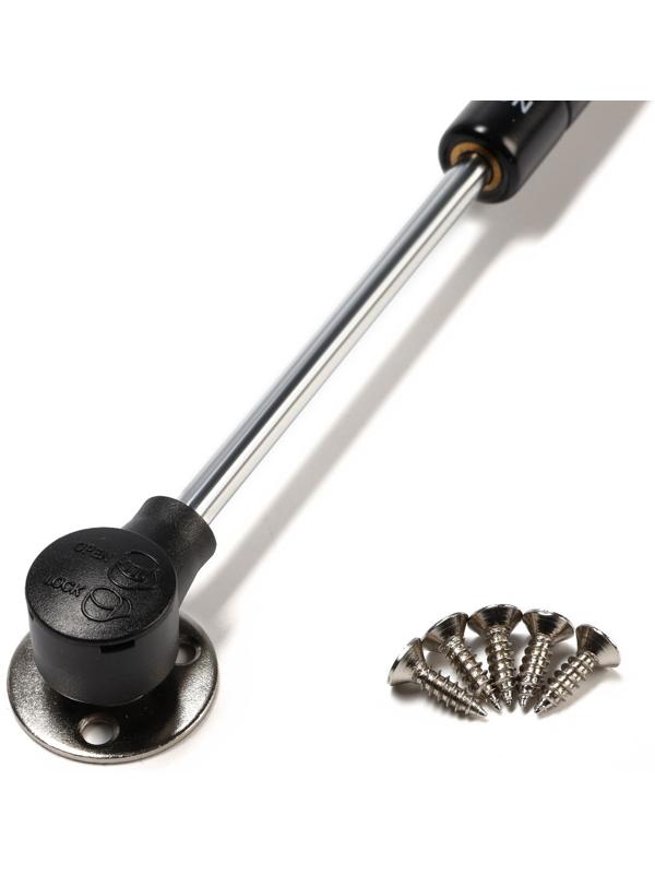 Газлифт 100N CAPPIO, с доводчиком, бесшумное открывание/закрывание, черный