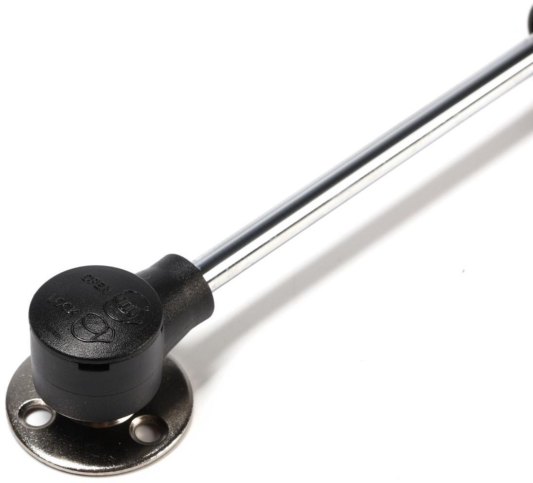 Газлифт 120N CAPPIO, с доводчиком, бесшумное открывание/закрывание, черный