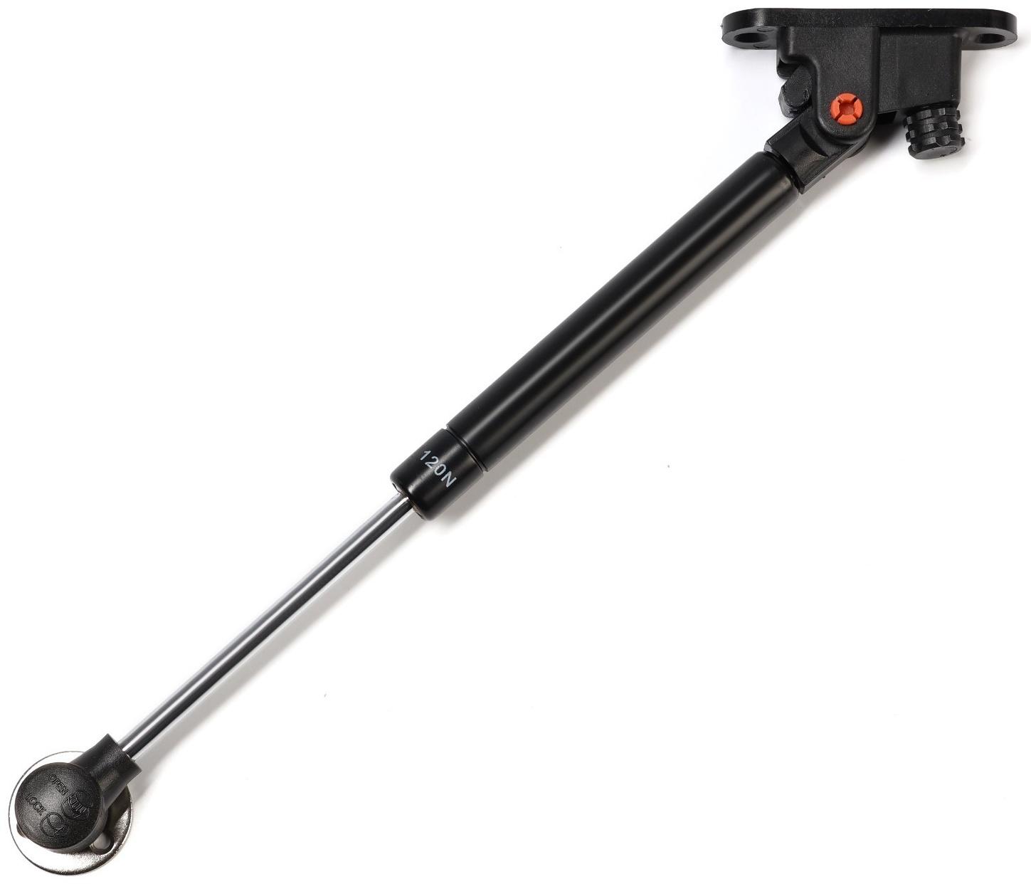 Газлифт 120N CAPPIO, с доводчиком, бесшумное открывание/закрывание, черный