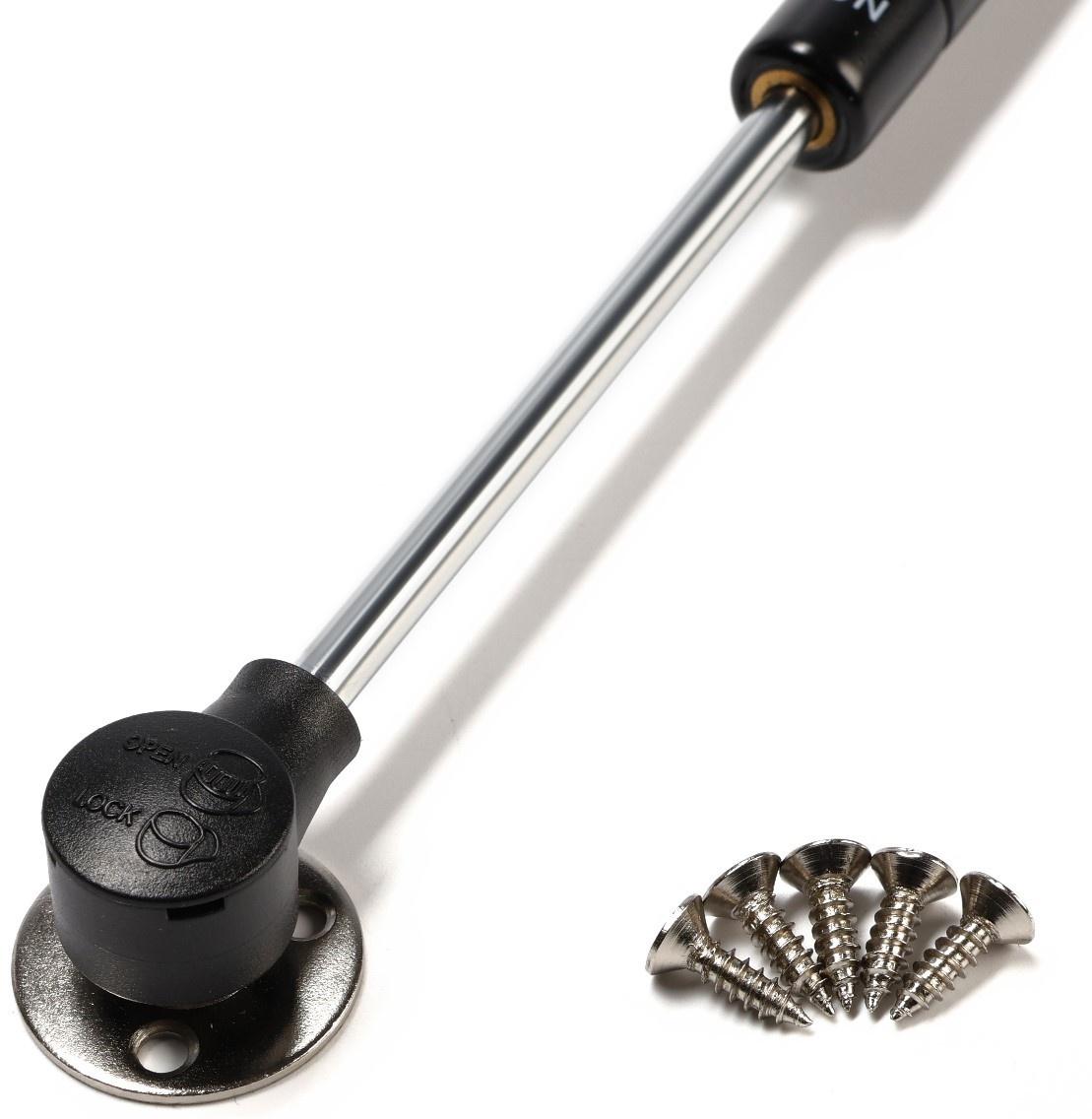 Газлифт 120N CAPPIO, с доводчиком, бесшумное открывание/закрывание, черный