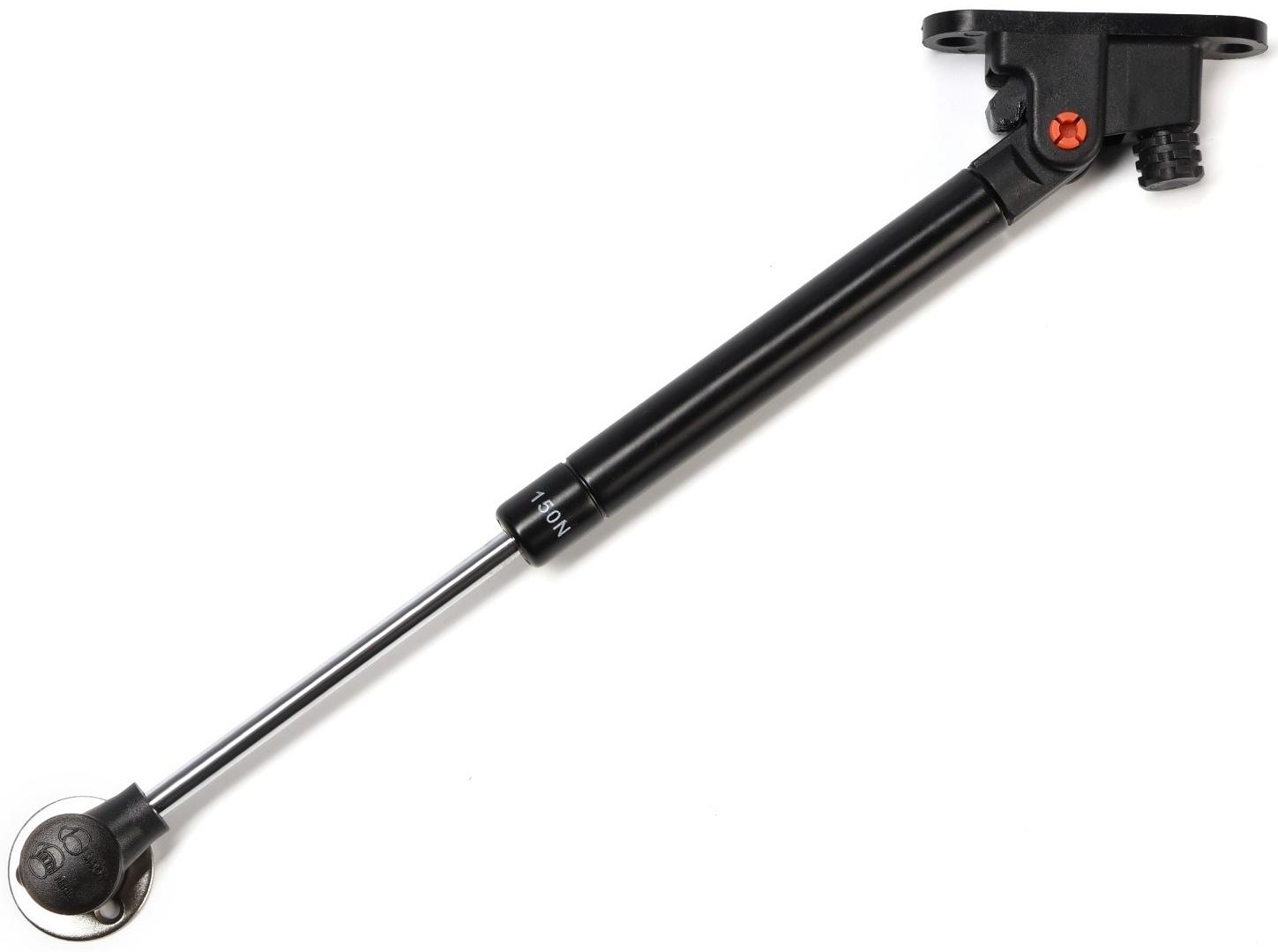 Газлифт 150N CAPPIO, с доводчиком, бесшумное открывание/закрывание, черный