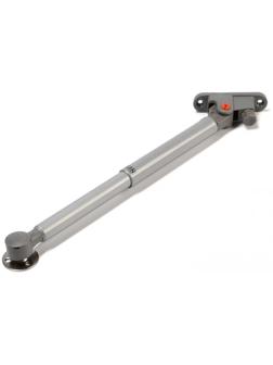 Газлифт 60N CAPPIO, с доводчиком, бесшумное открывание/закрывание, серый, с доп. защитой