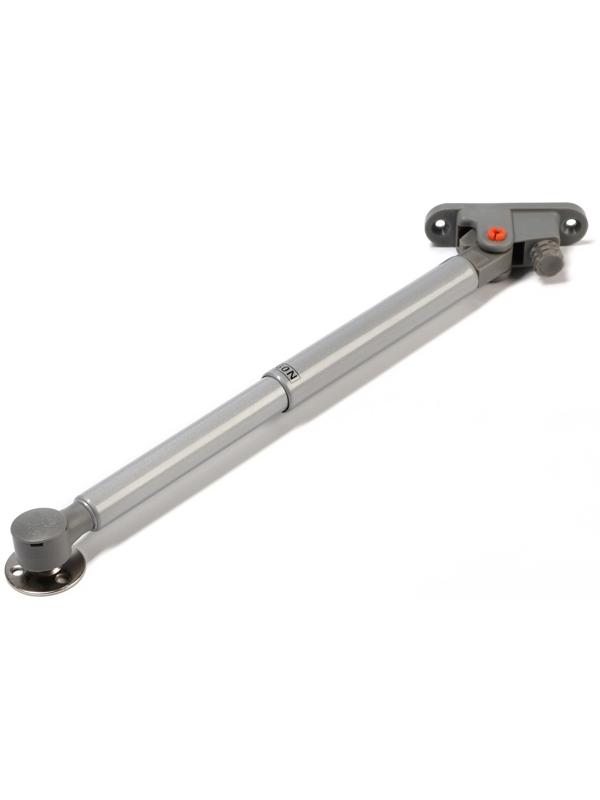 Газлифт 60N CAPPIO, с доводчиком, бесшумное открывание/закрывание, серый, с доп. защитой