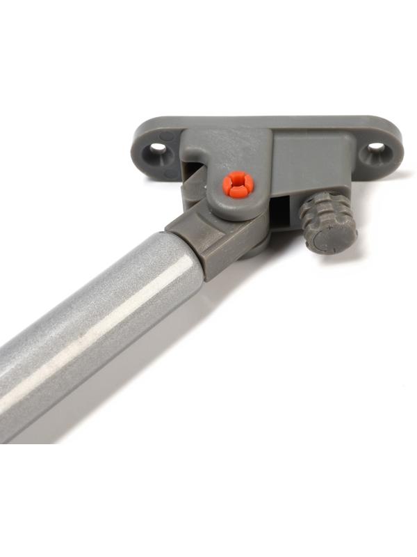 Газлифт 60N CAPPIO, с доводчиком, бесшумное открывание/закрывание, серый, с доп. защитой