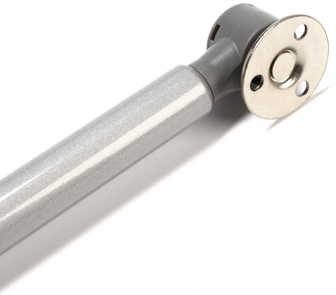 Газлифт 80N CAPPIO, с доводчиком, бесшумное открывание/закрывание, серый, с доп. защитой