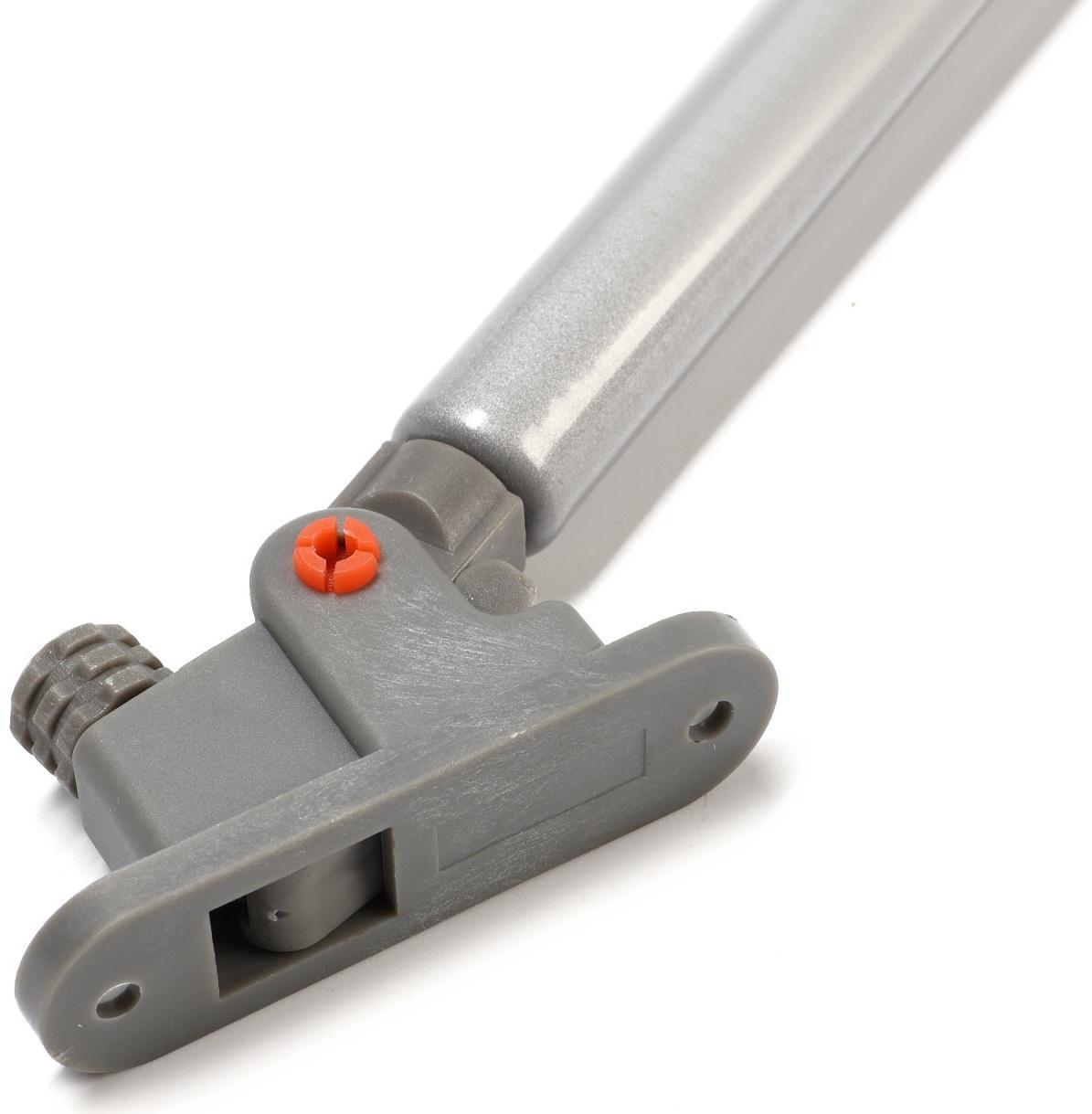 Газлифт 80N CAPPIO, с доводчиком, бесшумное открывание/закрывание, серый, с доп. защитой