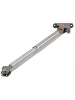Газлифт 80N CAPPIO, с доводчиком, бесшумное открывание/закрывание, серый, с доп. защитой