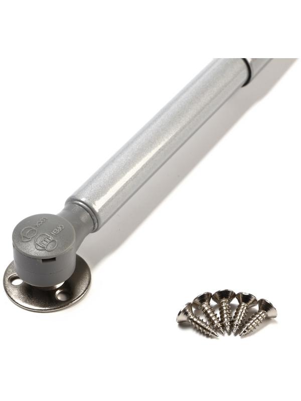 Газлифт 80N CAPPIO, с доводчиком, бесшумное открывание/закрывание, серый, с доп. защитой