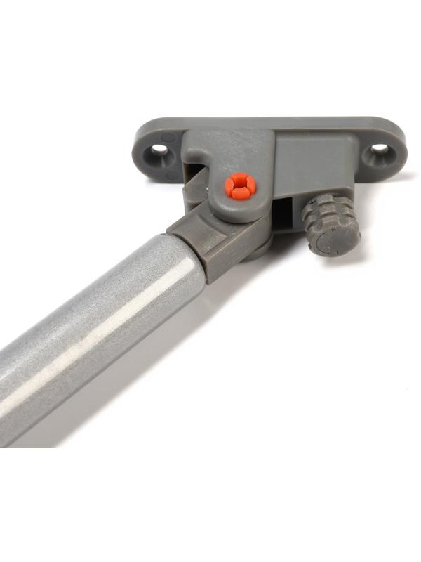 Газлифт 80N CAPPIO, с доводчиком, бесшумное открывание/закрывание, серый, с доп. защитой