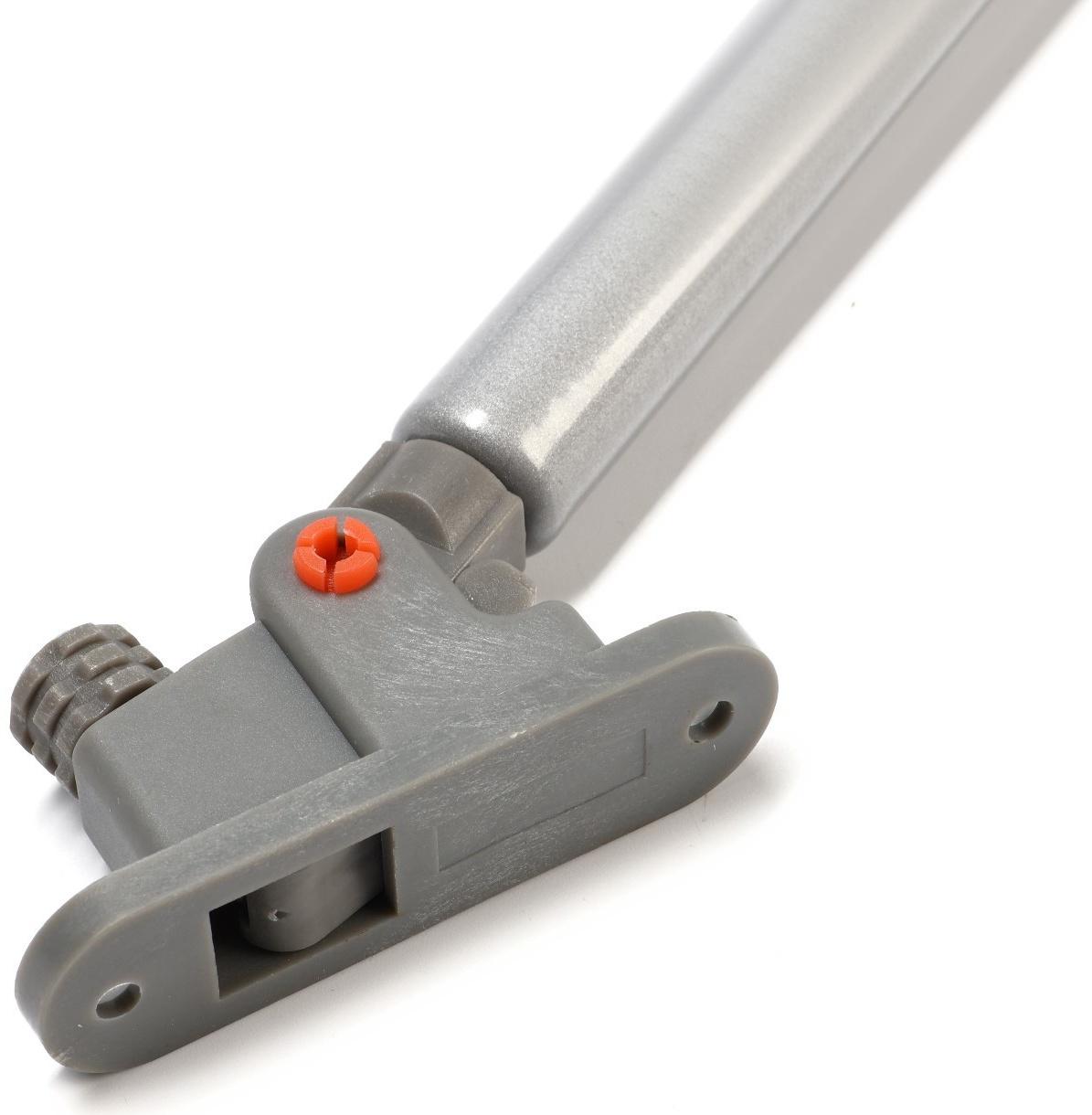 Газлифт 120N CAPPIO, с доводчиком, бесшумное открывание/закрывание, серый, с доп. защитой