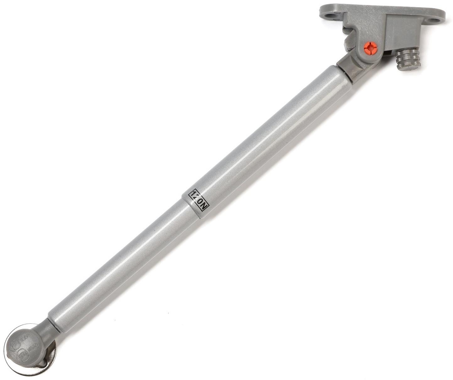 Газлифт 120N CAPPIO, с доводчиком, бесшумное открывание/закрывание, серый, с доп. защитой