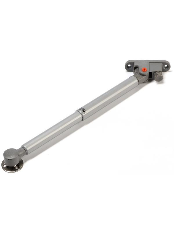 Газлифт 120N CAPPIO, с доводчиком, бесшумное открывание/закрывание, серый, с доп. защитой