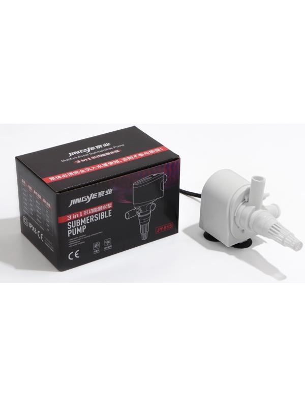 Помпа аквариумная JINGYE JY-815, 1200 л/ч, 20 Вт, высота подъема воды 1,2 м