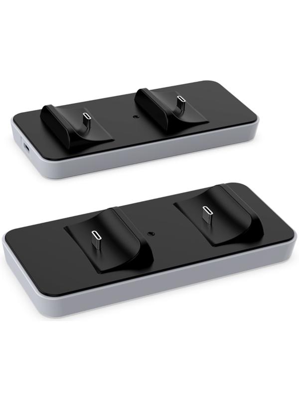 Зарядная станция для 2-x геймпадов PS5 Dobe TP5-0591, Charging Dock, чёрно-белая