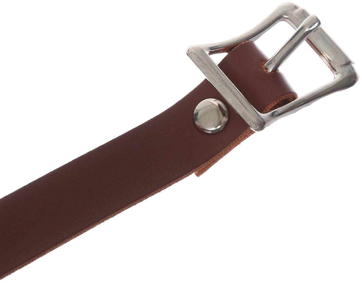 Тренчики из кожи, 500 мм, коричневый, набор 2 шт