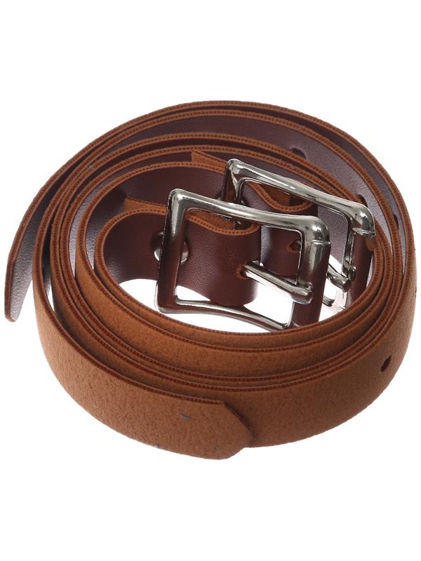 Тренчики из кожи, 500 мм, коричневый, набор 2 шт