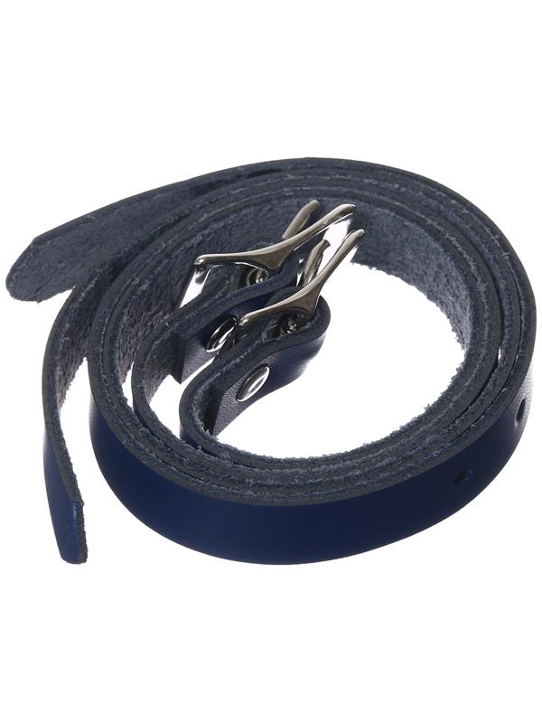 Тренчики из кожи, 500 мм, темно-синий, набор 2 шт