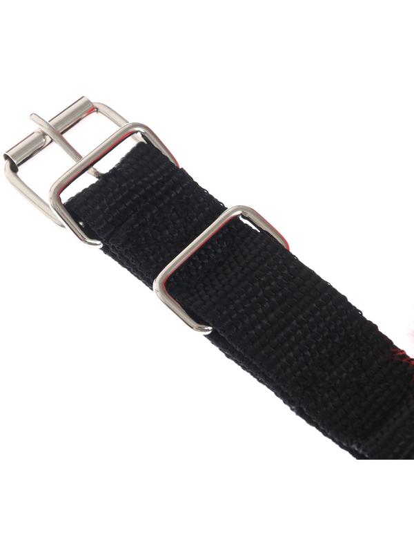 Недоуздок из нейлона с флисовым подкладом, регулируемый размер, черный