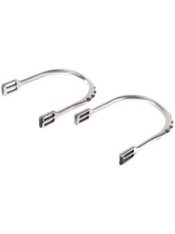 Шпоры с усилителем шенкеля, хром, набор 2 шт