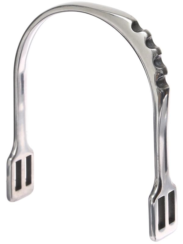 Шпоры с усилителем шенкеля, хром, набор 2 шт