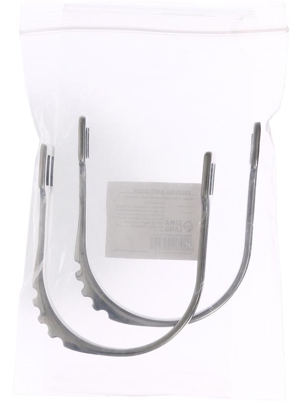 Шпоры с усилителем шенкеля, хром, набор 2 шт