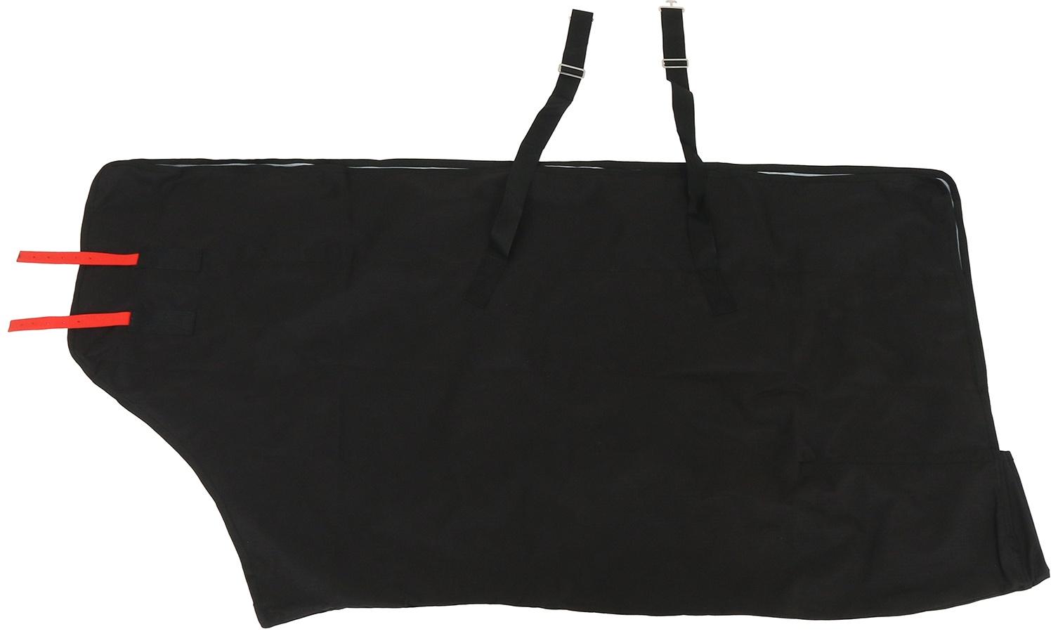 Попона вафельная, черный